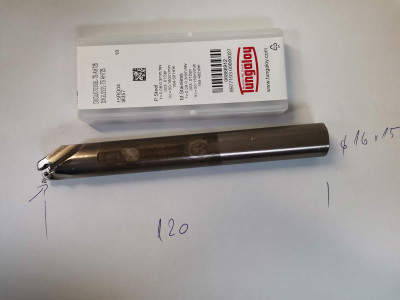 5 - špička ťuknutá, plátek jde nasadit. - 300kč