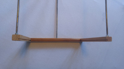 Spodní U rám s drážkou na sklo (je vyndané)