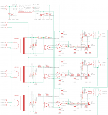 3x detekce se zdrojem