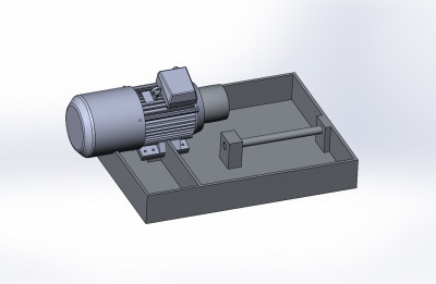 SV18  elmotor držák napínak.JPG
