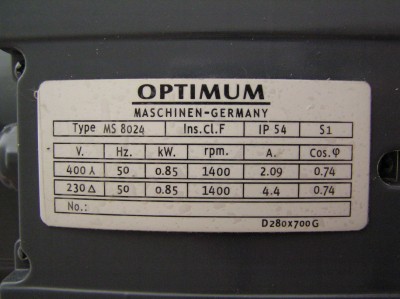 Stitek regulovaneho elektromotoru