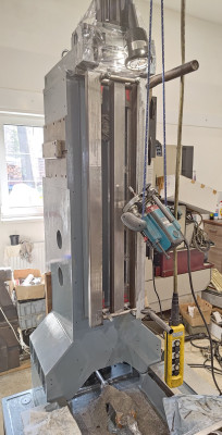 frézování místa pro pravítko Z