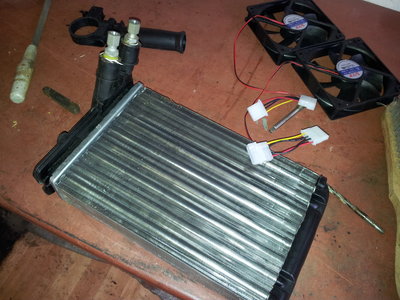 Radiator kúrenia z Octavie