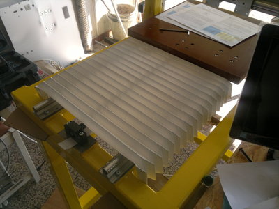 Přiložený krycí měch osy Y