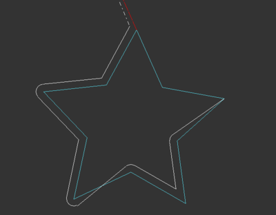 Ukázka korekce nástroje