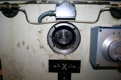 čelní pohled na náhon Z