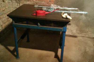 tak je stolek konečně doma