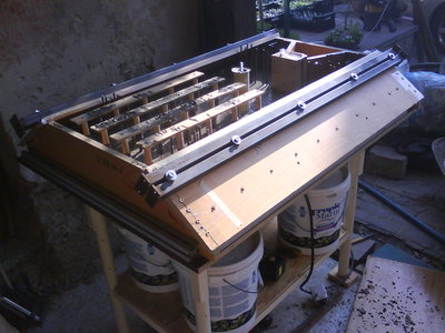 Po nadstaveni salungu - pridane bocnice vystuzene joklami. Ako sa ukazalo neskor, nedostatocne.