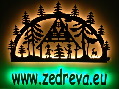 Svetelná reklama - ta dirka v pravo se ještě zamaskuje