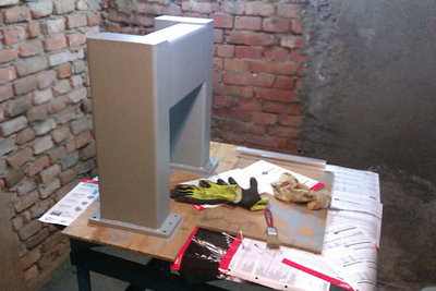 jen lehčí základ, aby portálek nereznul