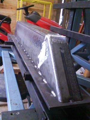 Privarený plocháč 150x10x1150