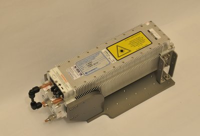 Reálná fotka laserové trubice