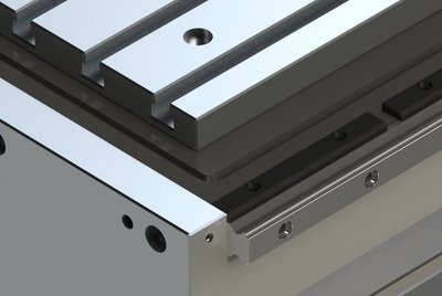 Detail uložení lineárního vedení ...