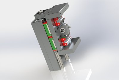 Pohled na osu Z ze zadní strany...