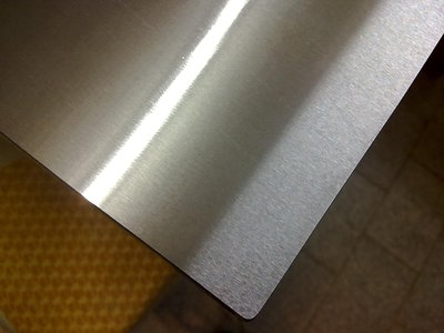 Čerstvo brúsený povrch pred lapovaním