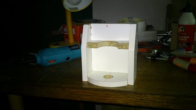 Držák vřetena sesazen