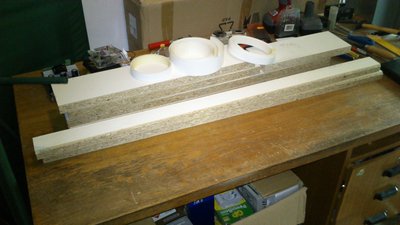 Materiál na spodní rám-lamino 25mm