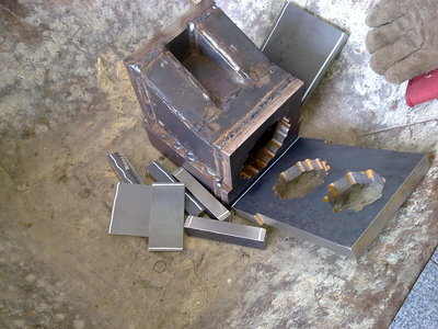 Pripravené na brúsenie a úkosovanie pred ďalším zváraním