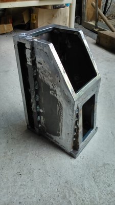 Druhé poschodie vretenníka - sídlo motora vretena