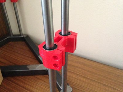 Vytištěný pojezd. Děkuji chlapcům z ČVUT (koleje Strahov) za vytištění.