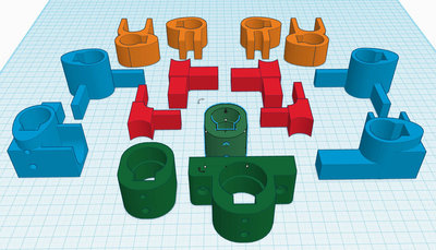 set všech komponent pro freézování