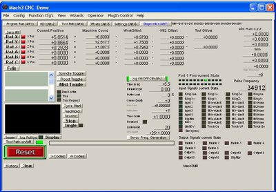 Jak je ten port 1 pins state, tak tam svítí jen ten pin a nic jiného se nehýbe