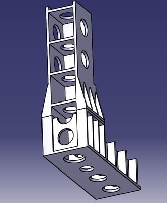 Zvarenec kompletny ram - pohlad zospodu