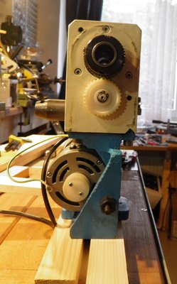 umístní původního motoru