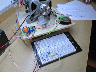 regulace v provozu s enkoderem