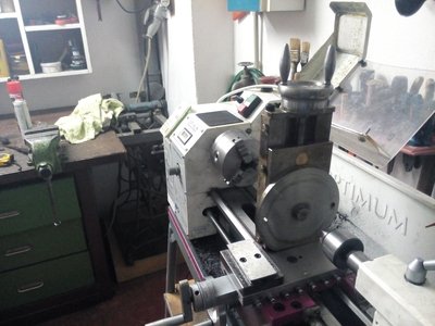 zkouška jak by to mohlo vypadat na soustruhu