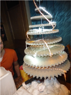 Zasněžený Vánoční stromeček