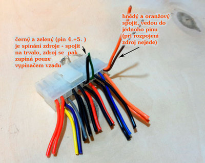 ZAPOJENÍ PRO FUNKČNÍ STAV