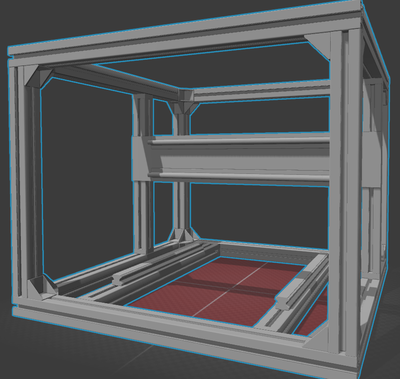Návrh rámu (předek)