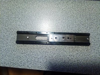 1 ks LV kolaj 30x6,6mm L=180mm + 1 vozik