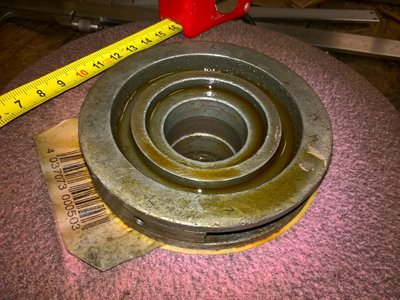 Zadní strana příruby pro kotouč 200mm