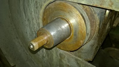 Kužel vřetene pro přírubu se závitem M65x2