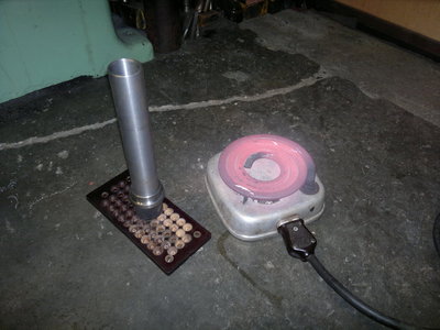 montáž kroužku s MK5 za tepla