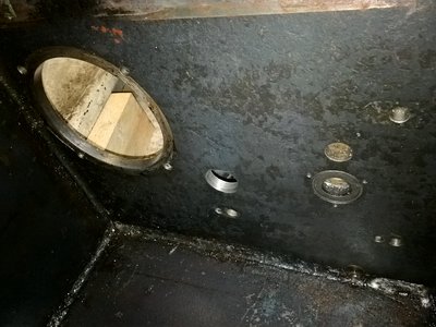 Čelní část ze vnitř