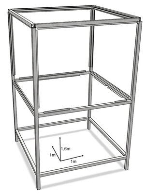 Náhled hotové konstrukce