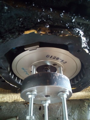 provizorní stahovák na magnetický kroužek enkodéru