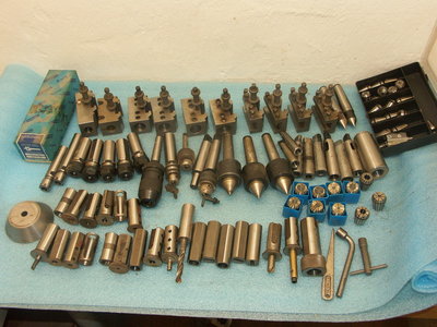 Nástrojové držáky, redukce, hroty....